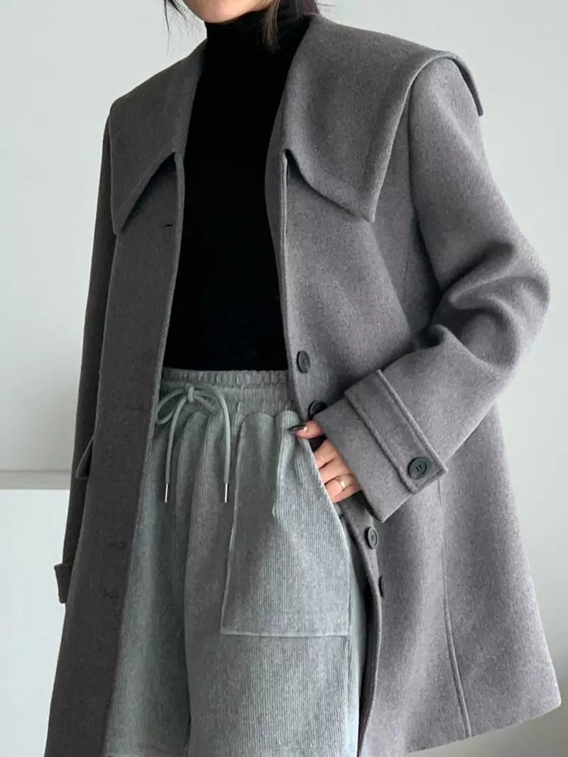 Baribari - Korean Women Fashion - #womensfashion - Sailor Coat - 8