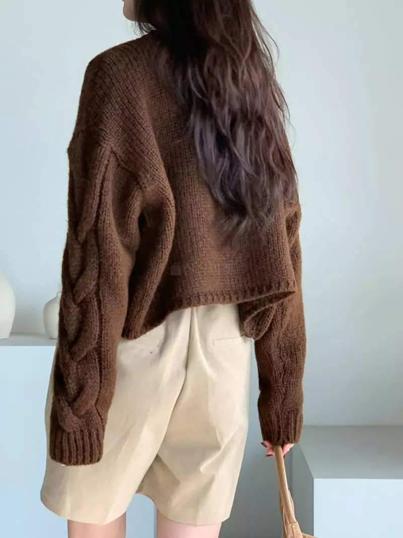 Baribari - Korean Women Fashion - #womensfashion - Molly Knit Cardigan - 3