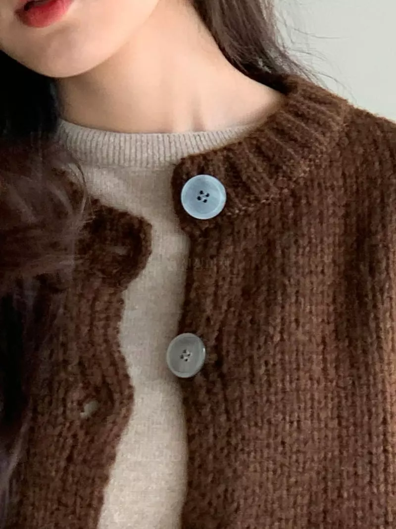 Baribari - Korean Women Fashion - #womensfashion - Molly Knit Cardigan - 7