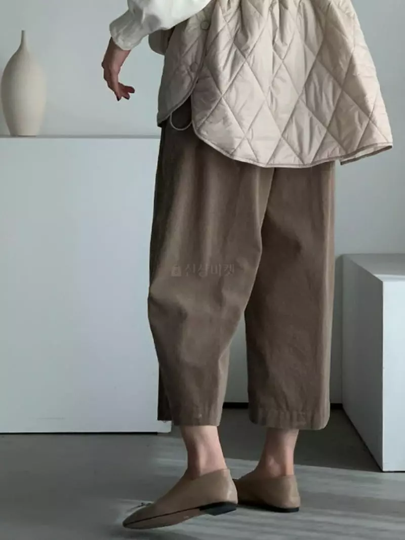Baribari - Korean Women Fashion - #womensfashion - Rib Pants - 9