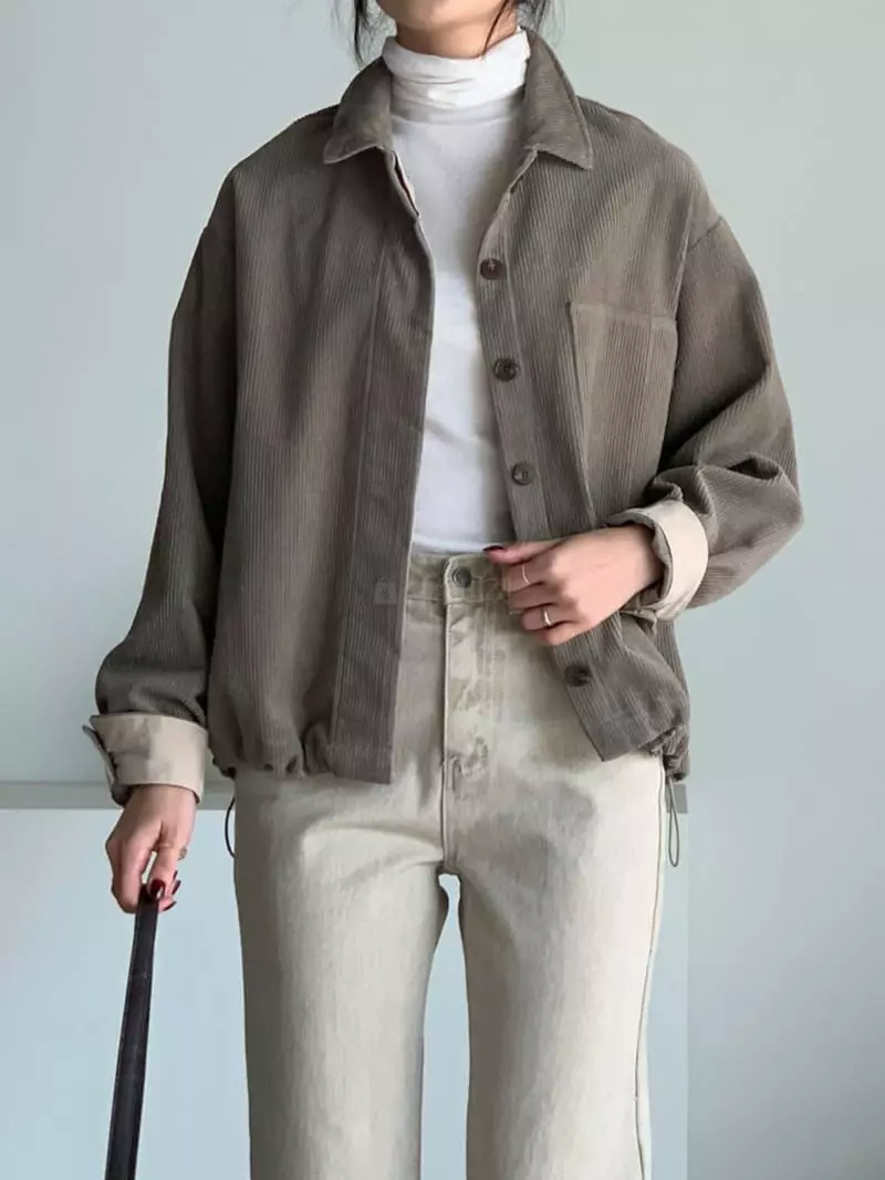 Baribari - Korean Women Fashion - #womensfashion - Rib Jumper - 10