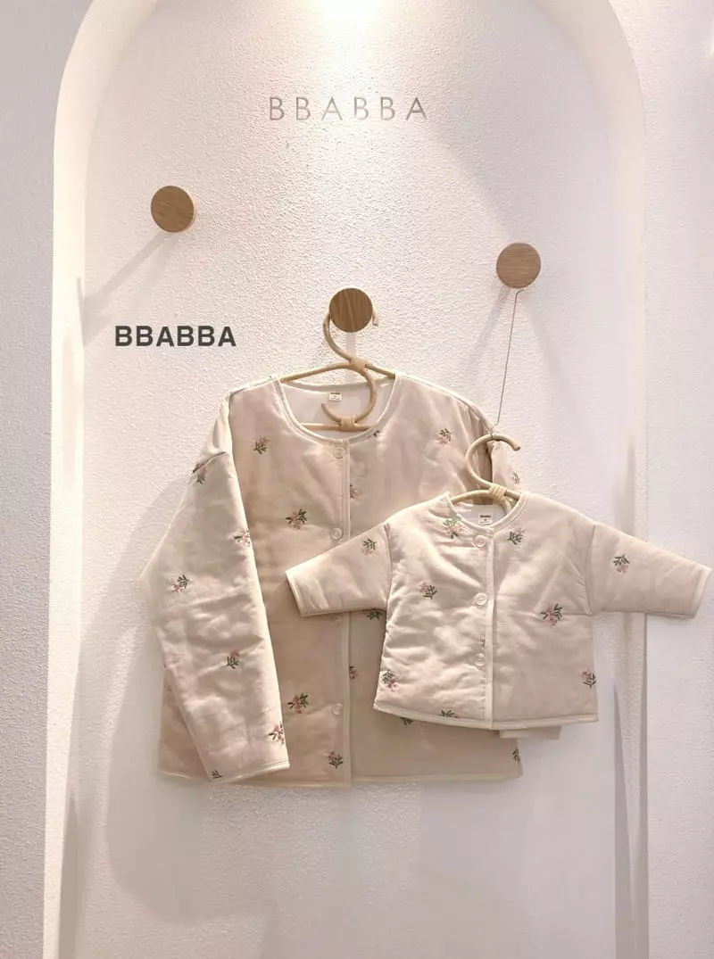 Bbabba - Korean Baby Fashion - #babyboutique - Berry Flower Embrodiery Jumper - 3