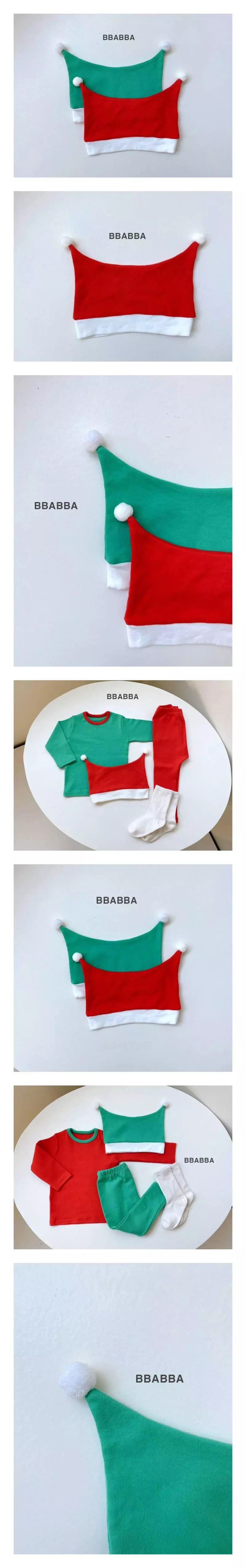 Bbabba - Korean Baby Fashion - #babyclothing - Santa Bonnet