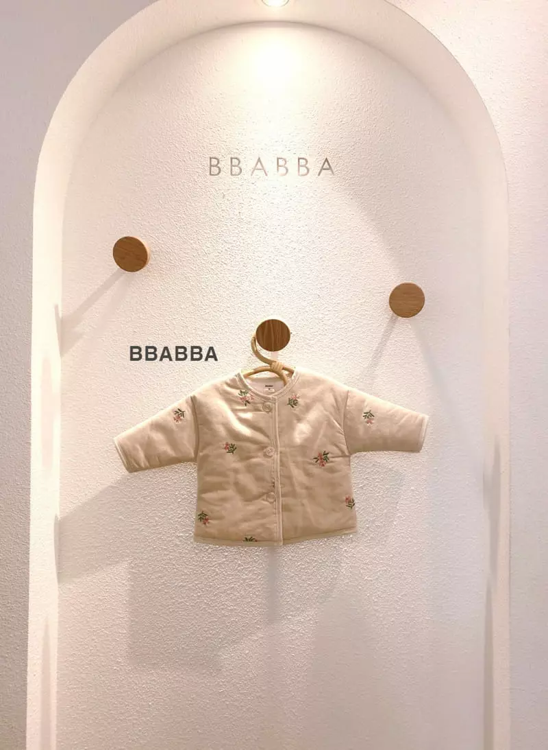 Bbabba - Korean Baby Fashion - #babyootd - Berry Flower Embrodiery Jumper - 11