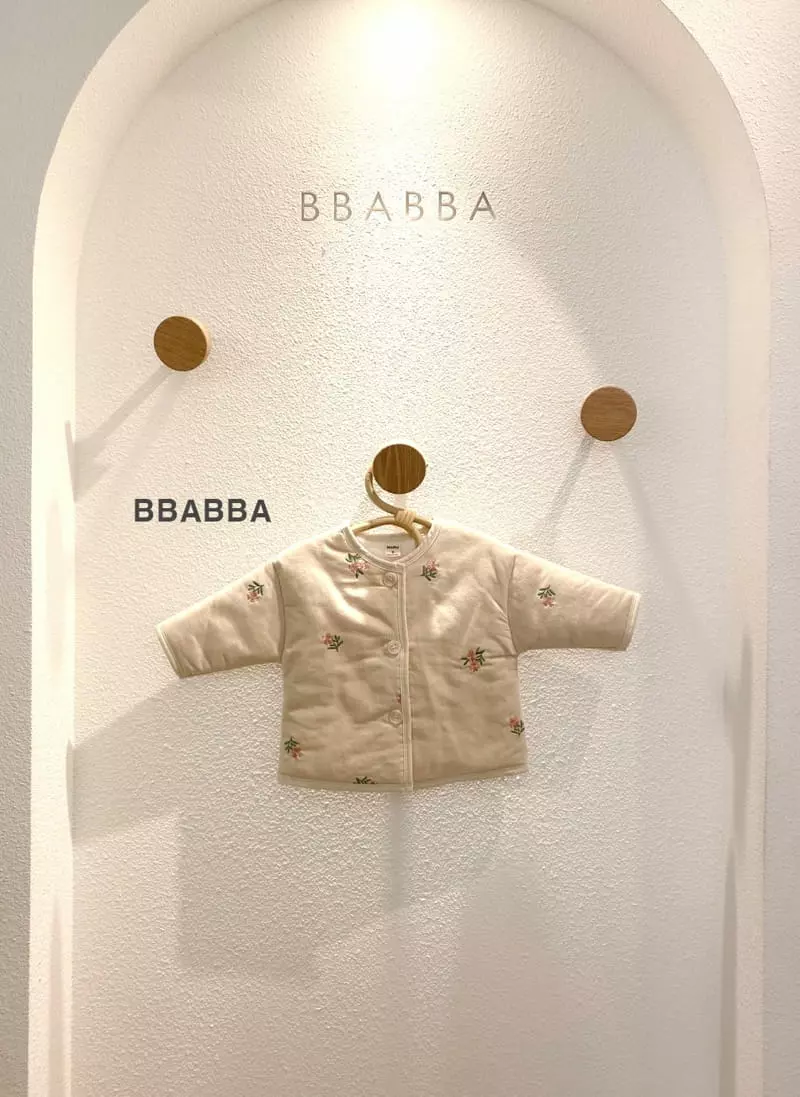 Bbabba - Korean Baby Fashion - #babyoutfit - Berry Flower Embrodiery Jumper - 12