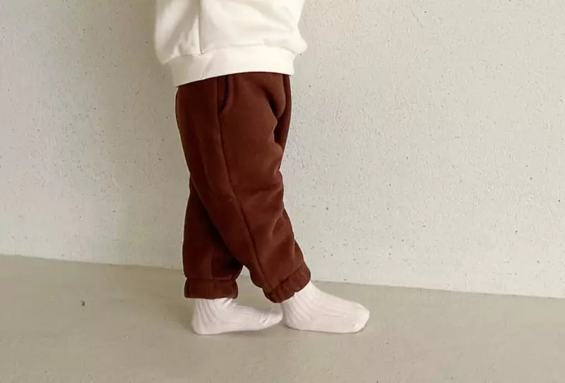 Bebe Nine - Korean Children Fashion - #childofig - Today Fleece Pants - 8