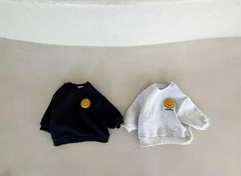 Bebe Nine - Korean Children Fashion - #discoveringself - Happy Sweatshirt - 7