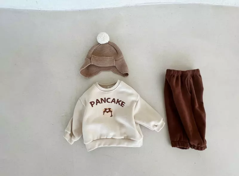 Bebe Nine - Korean Children Fashion - #kidsstore - Pan Cake Sweatshirt - 2