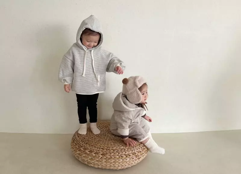 Bebe Nine - Korean Children Fashion - #magicofchildhood - Bbuggu Hoody - 7