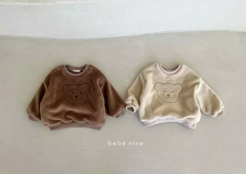 Bebe Nine - Korean Children Fashion - #magicofchildhood - Big Bear Sweatshirt