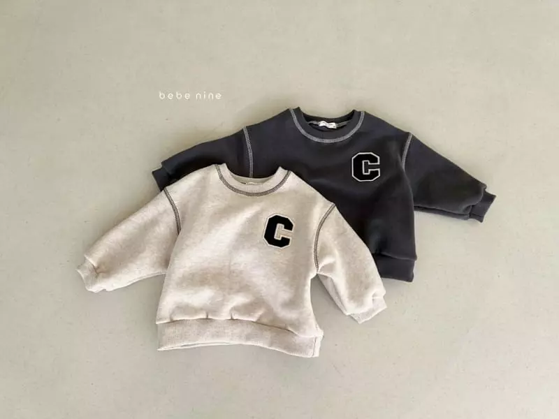 Bebe Nine - Korean Children Fashion - #minifashionista - C Bookle Sweatshirt - 4