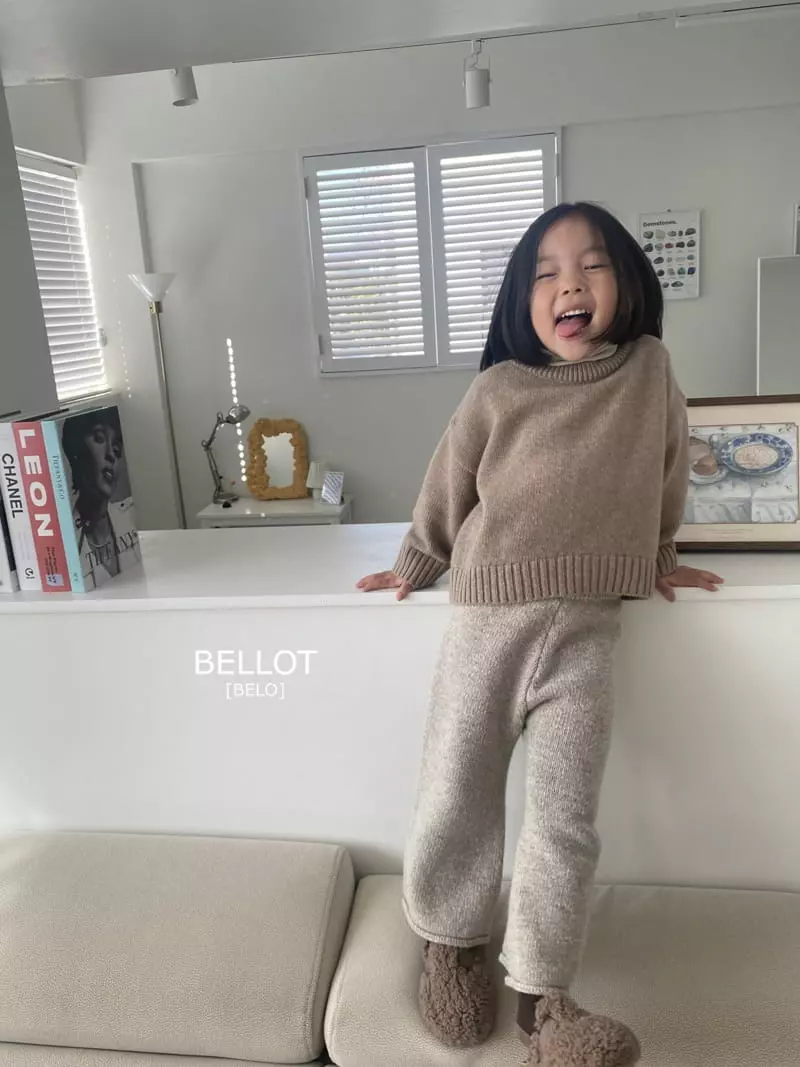 Bellot - Korean Children Fashion - #childofig - Crayon Knit Tee - 12
