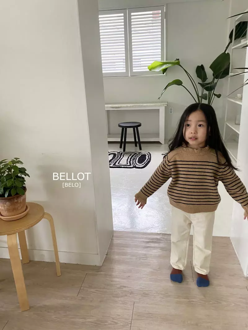 Bellot - Korean Children Fashion - #designkidswear - Rapul Knit Tee - 6