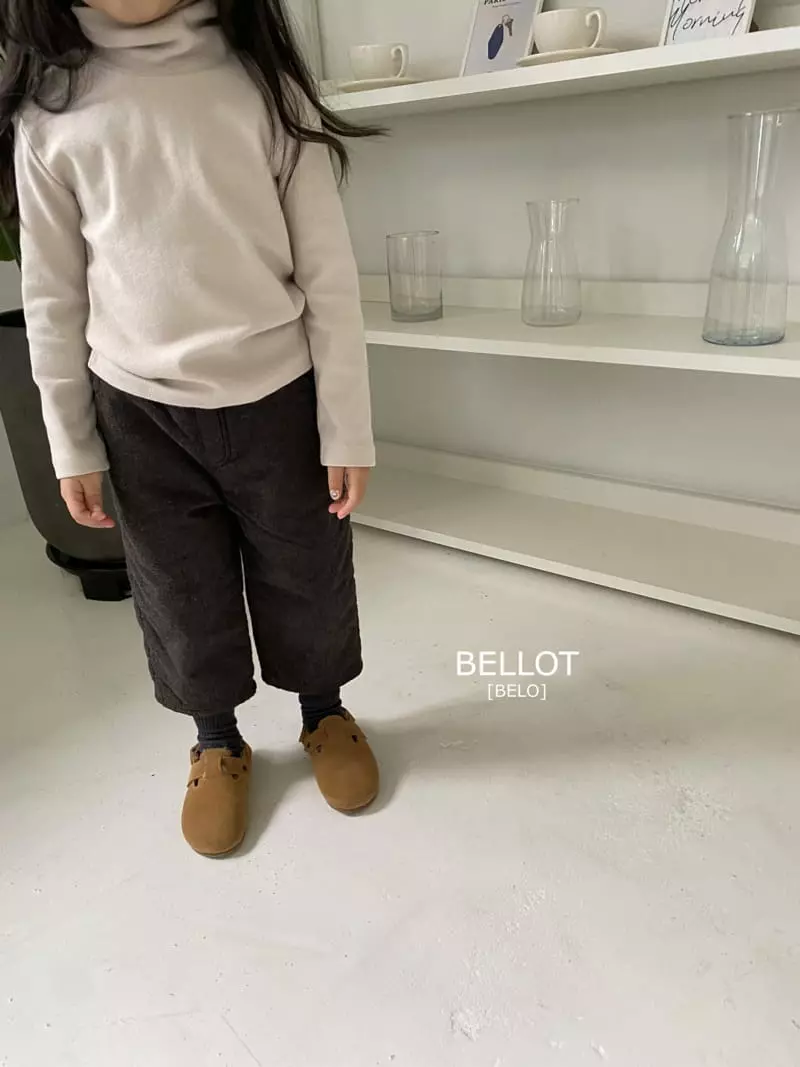 Bellot - Korean Children Fashion - #discoveringself - Butter Turtleneck Tee - 6