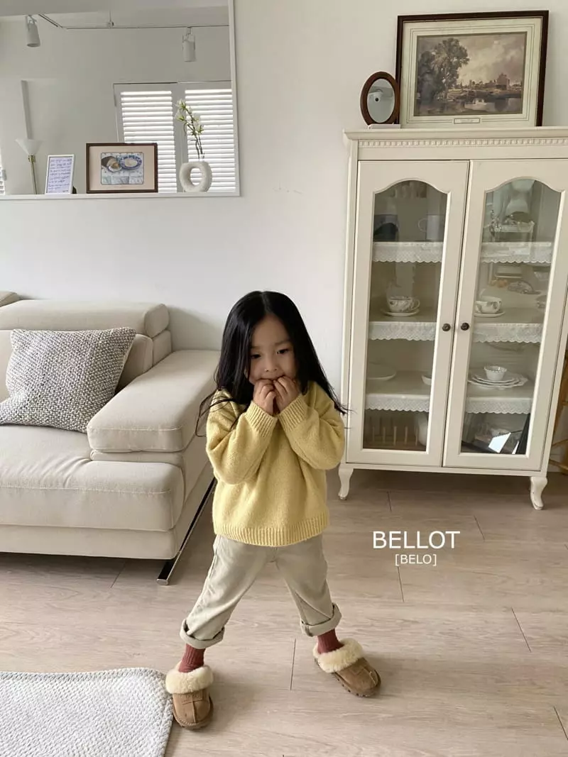 Bellot - Korean Children Fashion - #discoveringself - Soft Knit Tee - 3