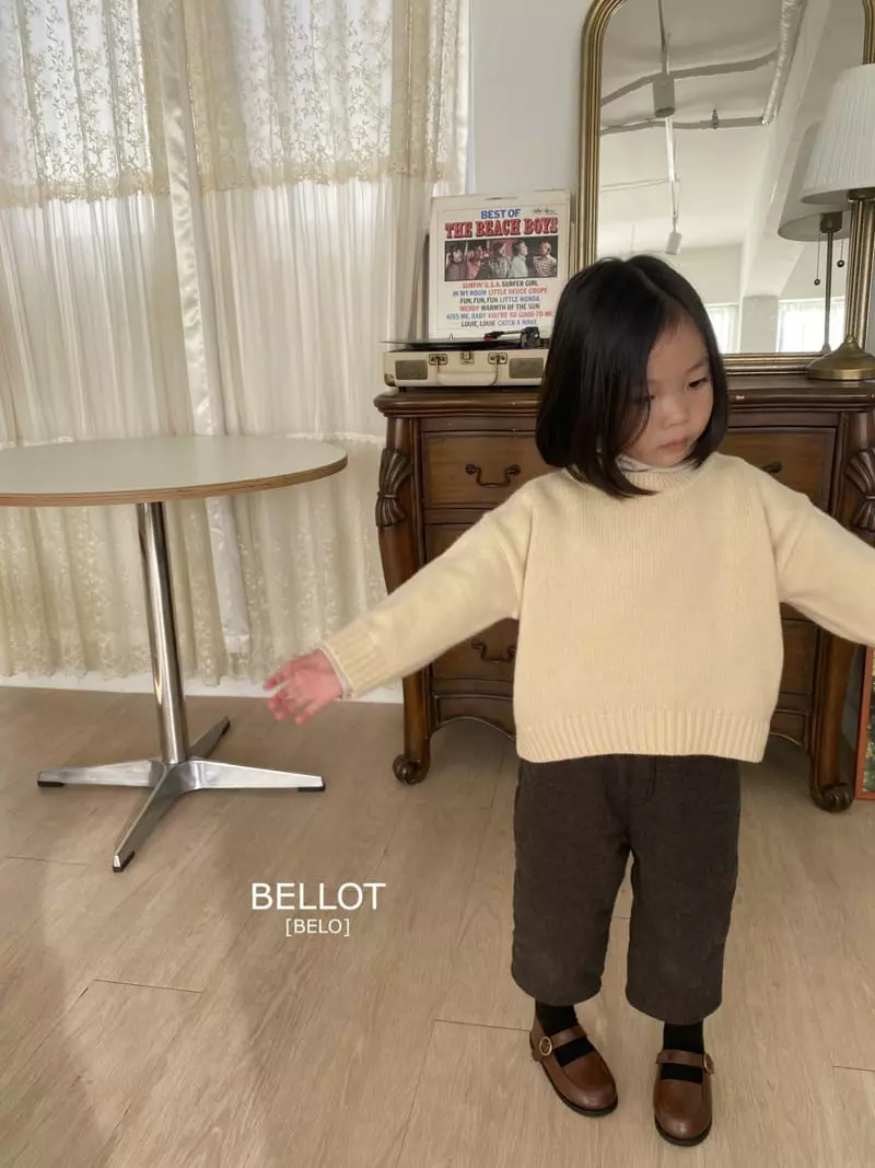 Bellot - Korean Children Fashion - #discoveringself - Crayon Knit Tee - 2