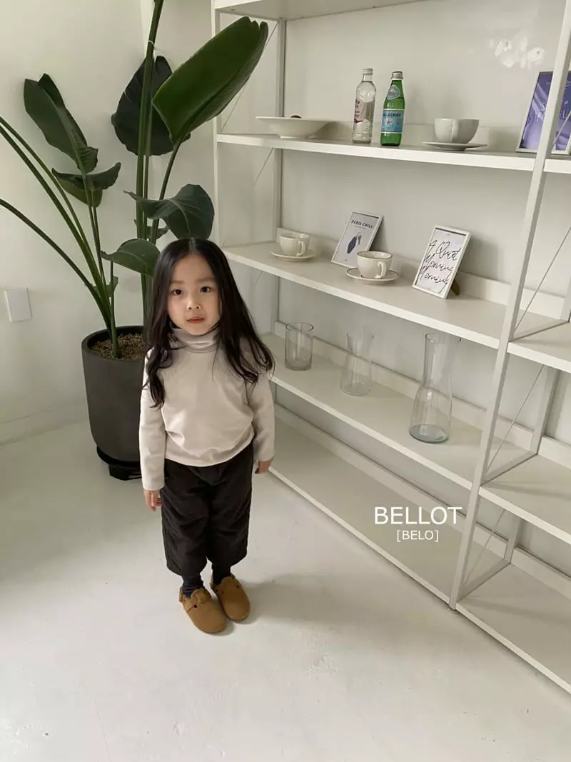 Bellot - Korean Children Fashion - #fashionkids - Butter Turtleneck Tee - 7