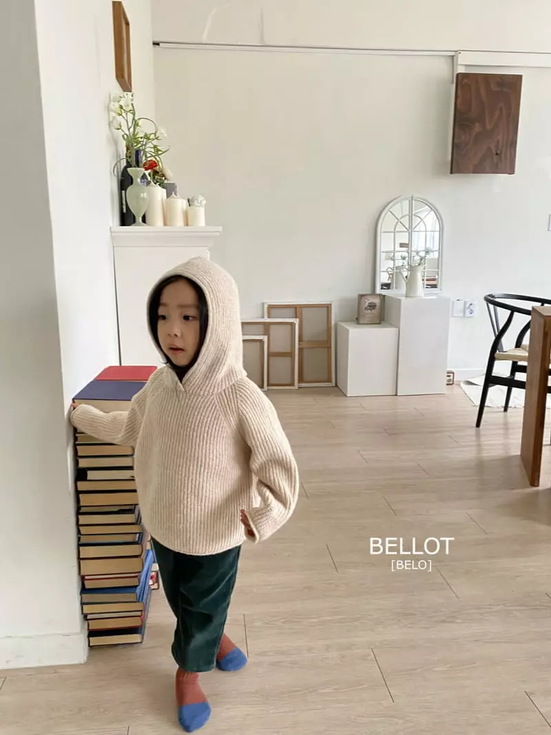 Bellot - Korean Children Fashion - #fashionkids - Peach Hoody - 2
