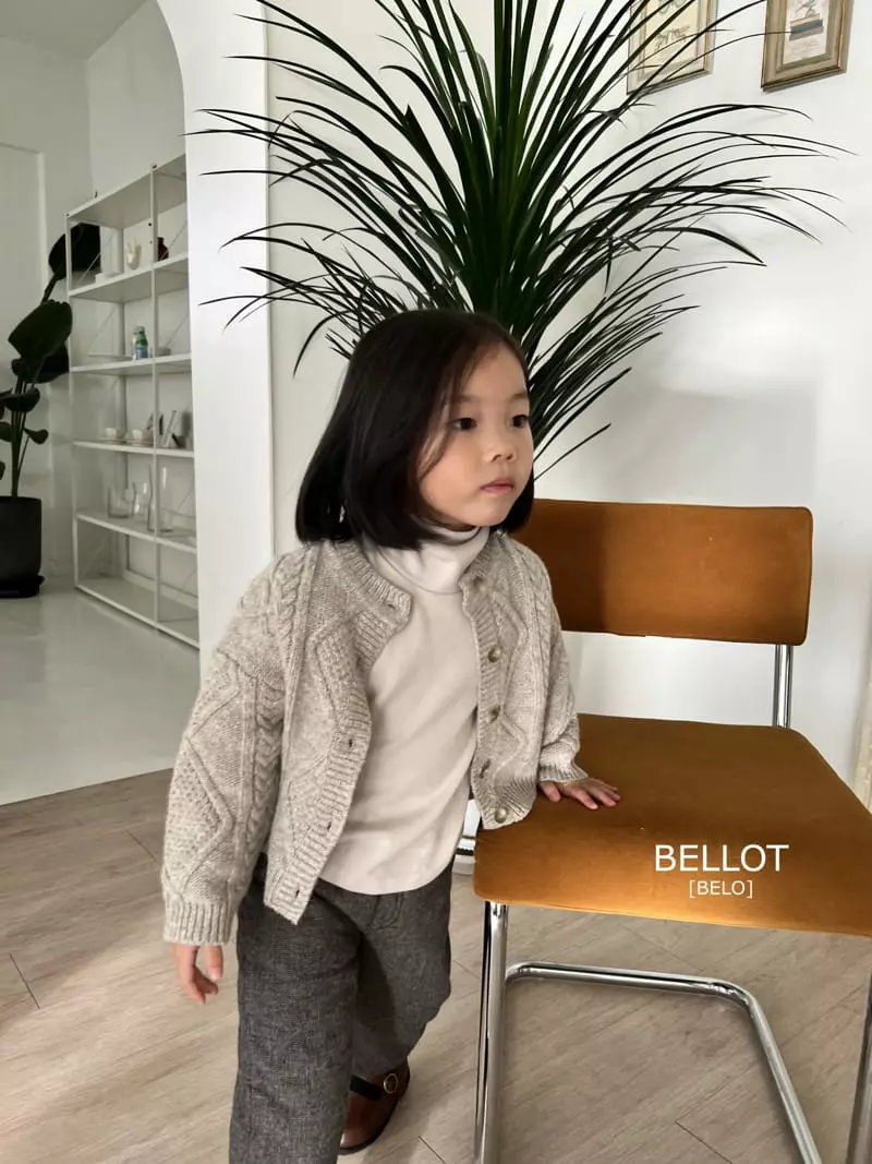 Bellot - Korean Children Fashion - #kidzfashiontrend - Butter Turtleneck Tee - 10