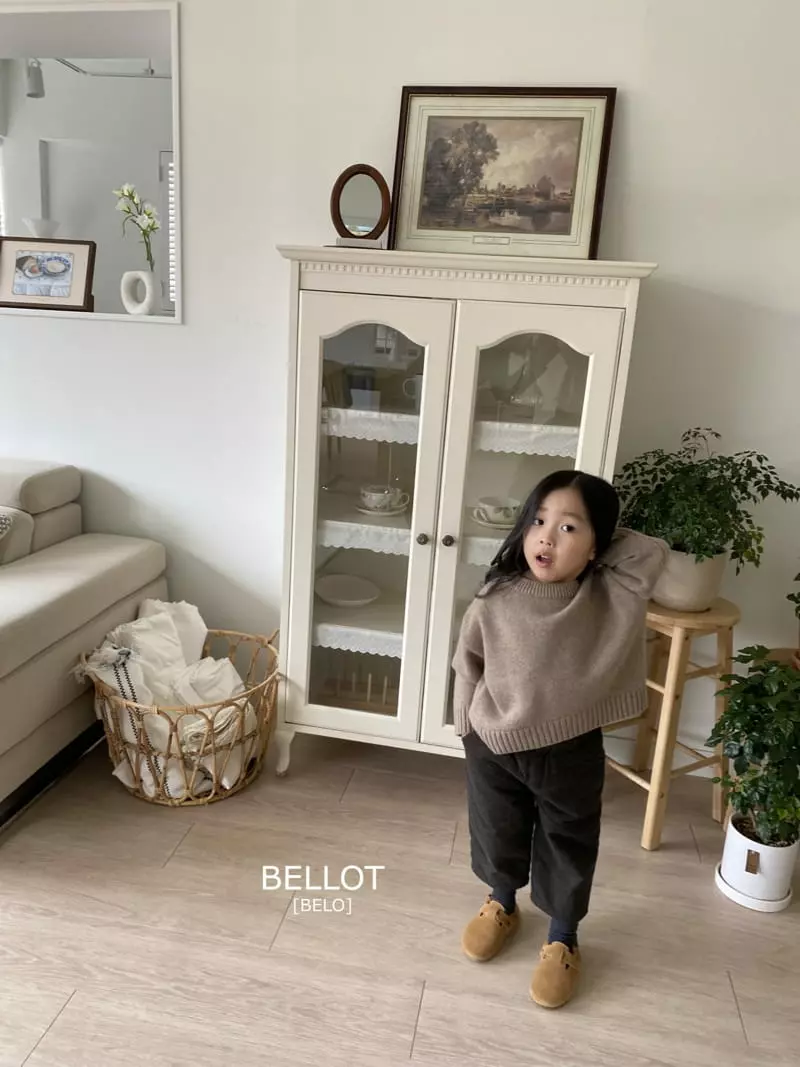 Bellot - Korean Children Fashion - #kidzfashiontrend - Crayon Knit Tee - 6