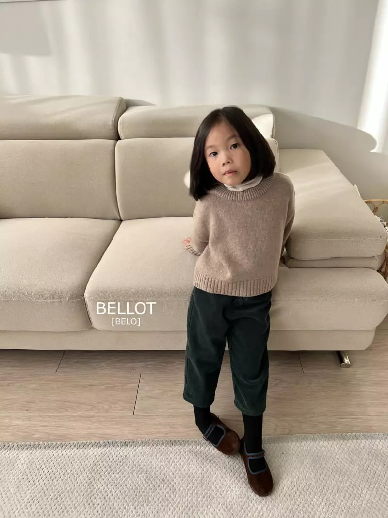 Bellot - Korean Children Fashion - #magicofchildhood - Crayon Knit Tee - 9