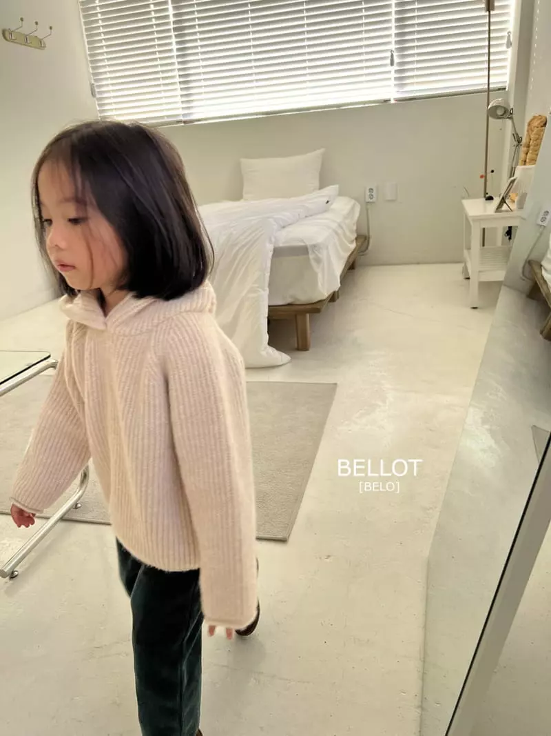 Bellot - Korean Children Fashion - #minifashionista - Peach Hoody - 9