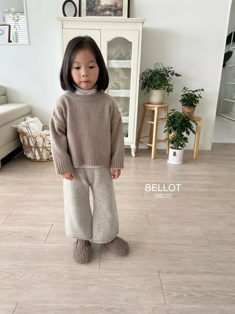 Bellot - Korean Children Fashion - #prettylittlegirls - Crayon Knit Tee - 11