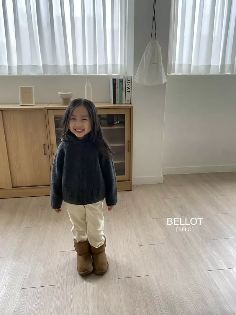 Bellot - Korean Children Fashion - #prettylittlegirls - Peach Hoody - 10