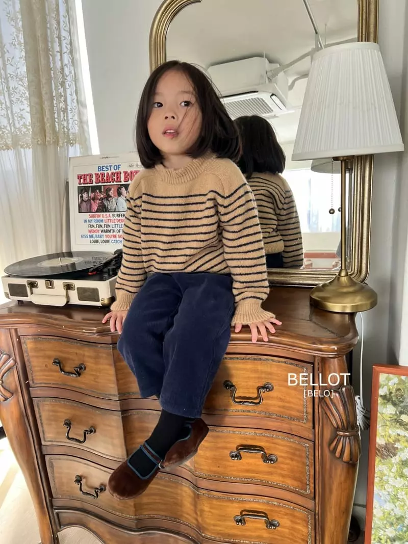 Bellot - Korean Children Fashion - #todddlerfashion - Rapul Knit Tee