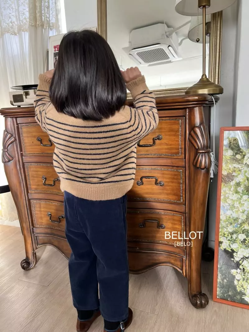 Bellot - Korean Children Fashion - #toddlerclothing - Rapul Knit Tee - 2