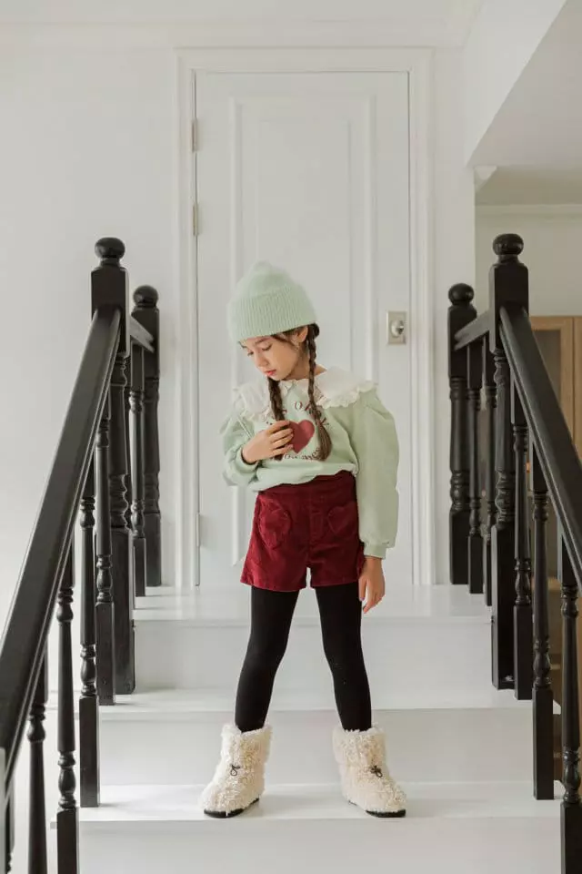 Berry Berry - Korean Children Fashion - #Kfashion4kids - Heart Berry Pants - 5