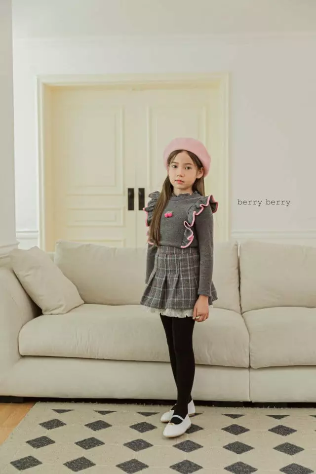Berry Berry - Korean Children Fashion - #childrensboutique - Ecair Skirt - 12