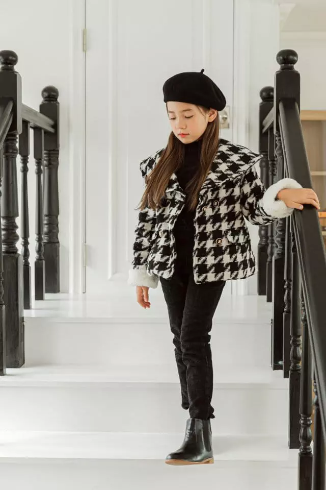 Berry Berry - Korean Children Fashion - #designkidswear - Hound Coat - 10