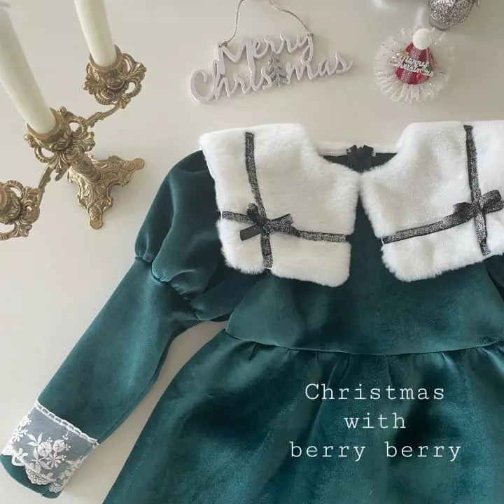 Berry Berry - Korean Children Fashion - #designkidswear - berry Carol One-piece - 3