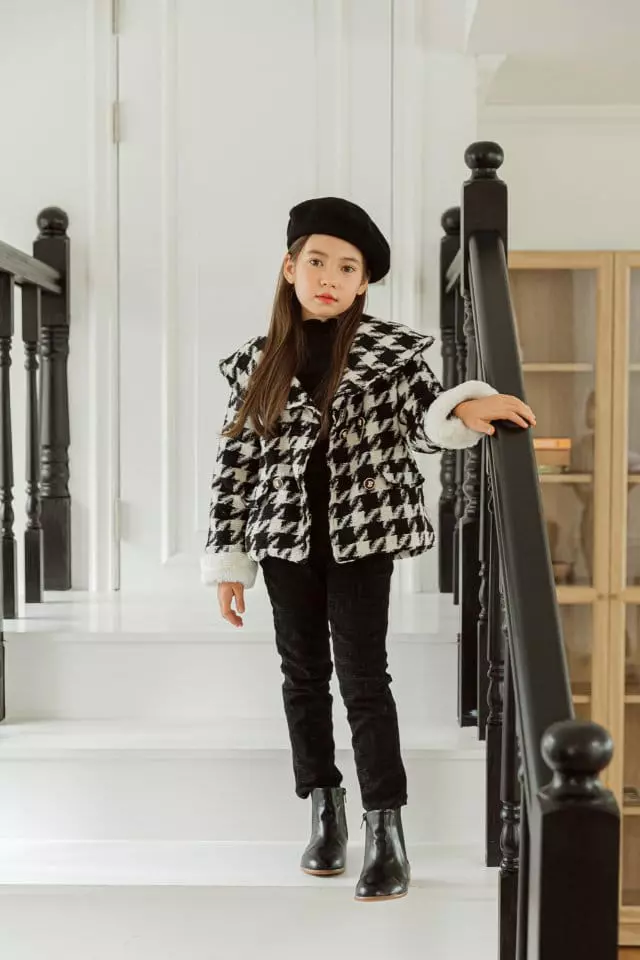 Berry Berry - Korean Children Fashion - #fashionkids - Hound Coat - 12
