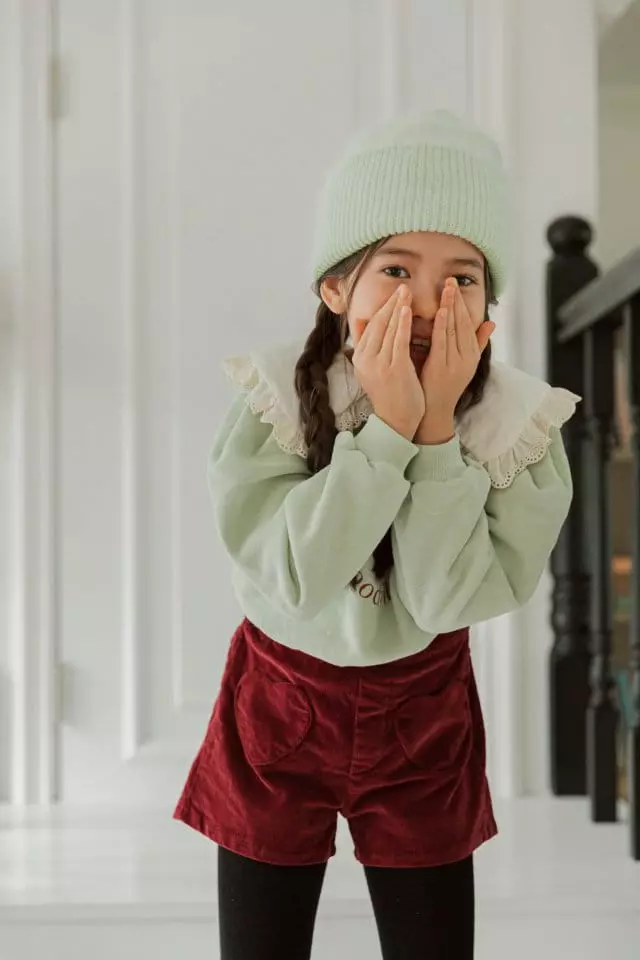 Berry Berry - Korean Children Fashion - #kidsstore - Heart Berry Pants - 3