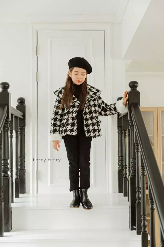 Berry Berry - Korean Children Fashion - #magicofchildhood - Hound Coat - 2