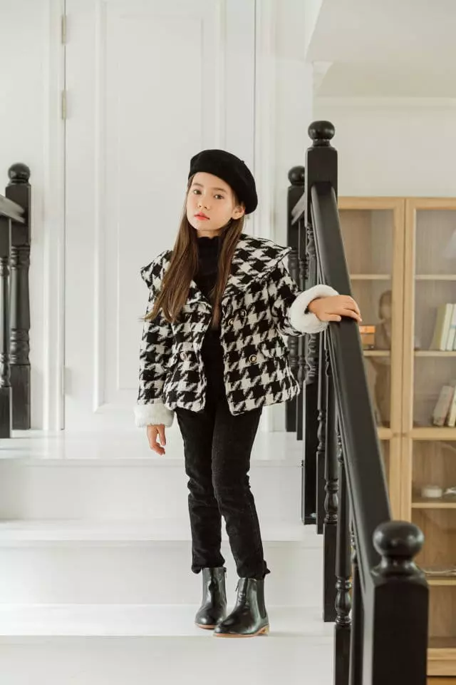 Berry Berry - Korean Children Fashion - #stylishchildhood - Hound Coat - 7
