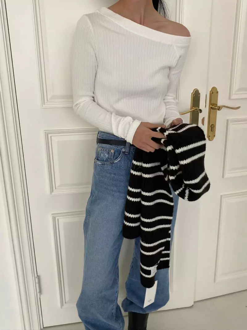 Better - Korean Women Fashion - #momslook - Stripes Muffler - 8