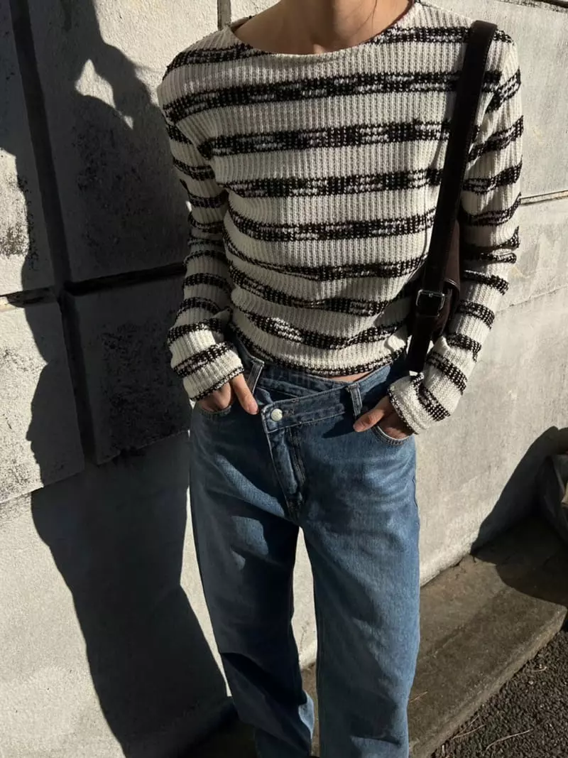 Better - Korean Women Fashion - #momslook - Niro Knit Tee - 7