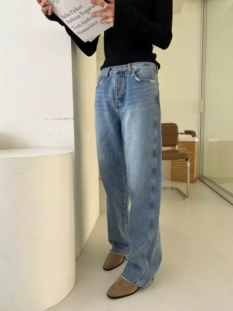 Better - Korean Women Fashion - #momslook - Flo Fleece Jeans