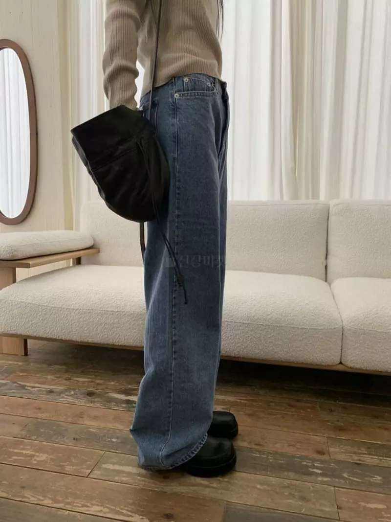 Better - Korean Women Fashion - #momslook - Pocket Fleece Jeans - 6