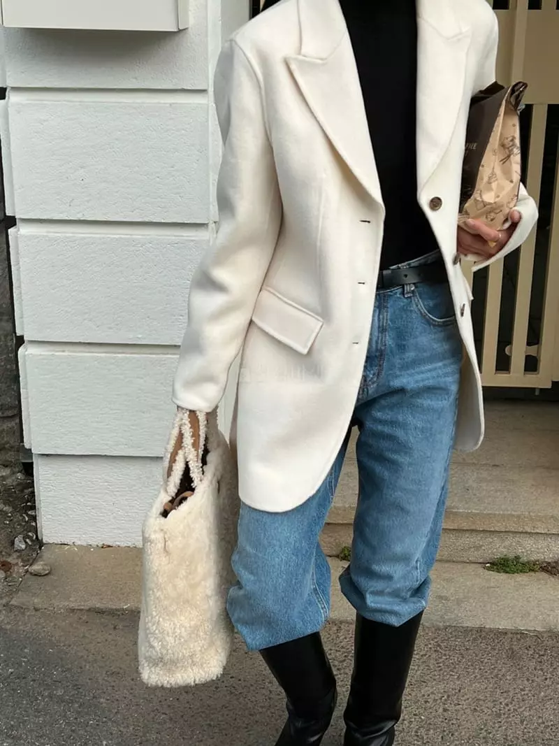 Better - Korean Women Fashion - #momslook - Ov Half Jacket - 10