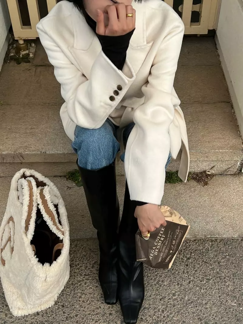 Better - Korean Women Fashion - #restrostyle - Ov Half Jacket - 4