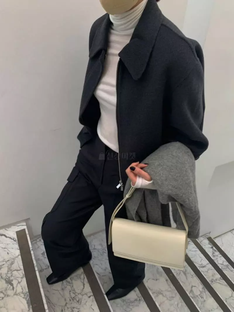 Better - Korean Women Fashion - #thatsdarling - Zip Up Handmade Jacket - 7