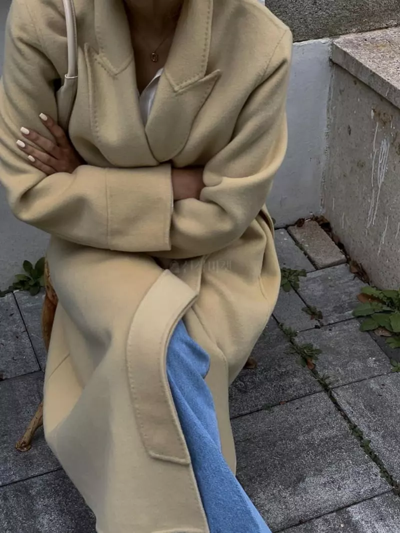Better - Korean Women Fashion - #womensfashion - Bow Dubble Handmade Coat - 7