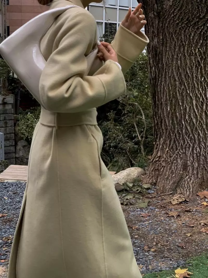 Better - Korean Women Fashion - #womensfashion - Bow Dubble Handmade Coat - 9