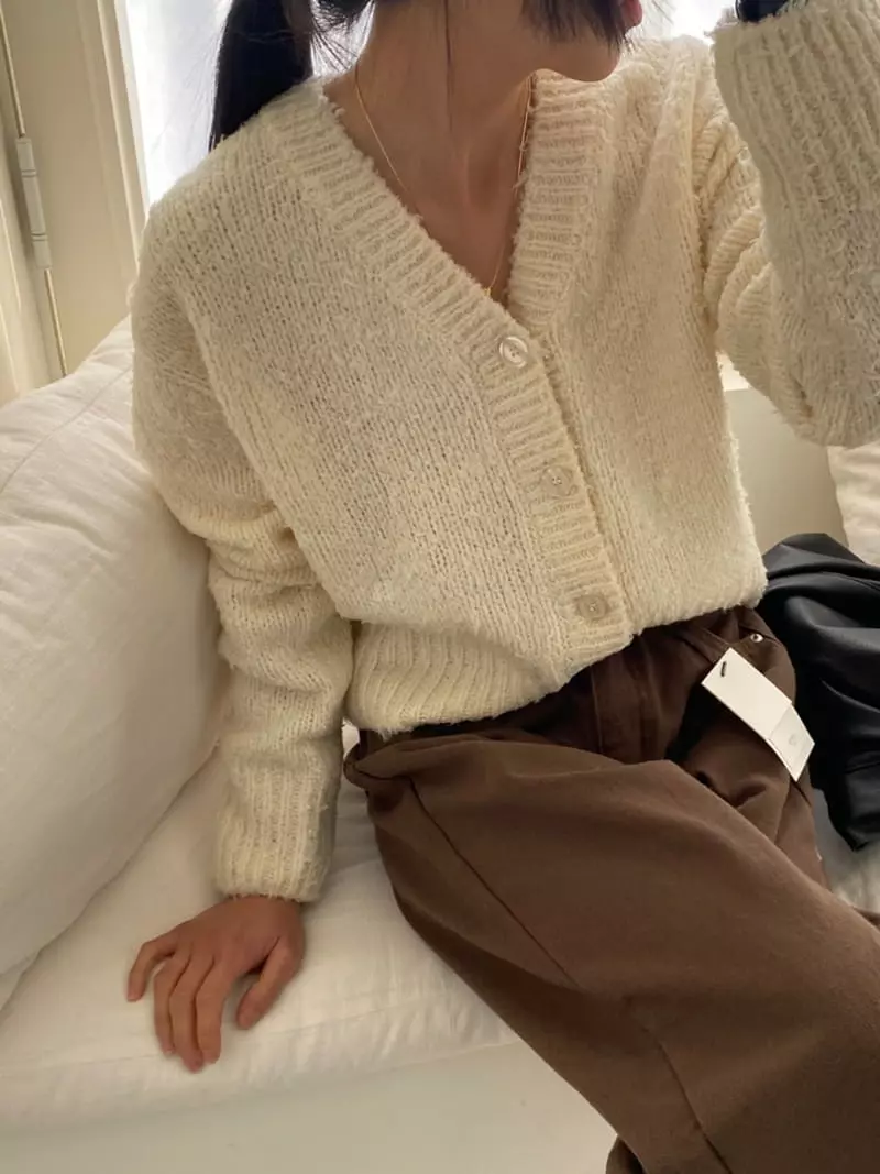 Better - Korean Women Fashion - #womensfashion - Bubble Cardigan - 2