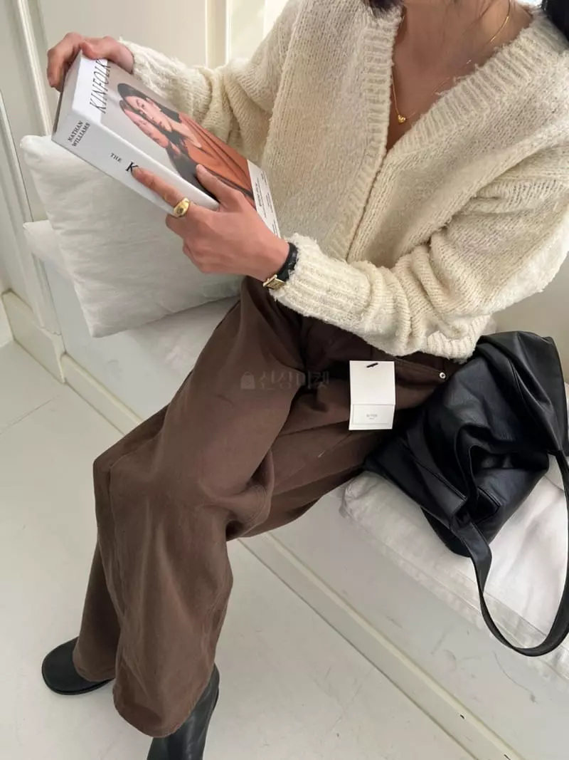 Better - Korean Women Fashion - #momslook - Bubble Cardigan - 4