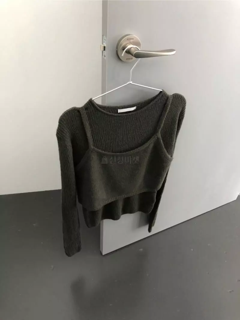 Better - Korean Women Fashion - #womensfashion - Mind Mohair Rib Knit Tee - 5